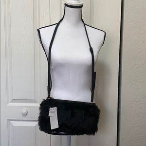 Uniqlo women’s Black Faux  Shoulder Bag New